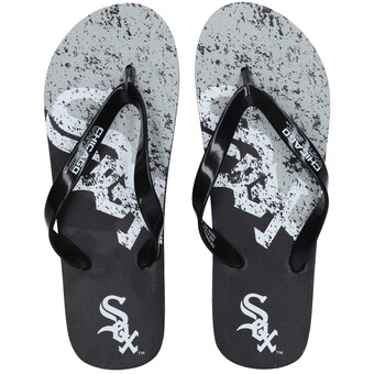 Chicago White Sox FOCO Big Logo Flip-Flops