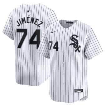 Men's Chicago White Sox Eloy Jimenez Nike White Home Limited Player Jersey