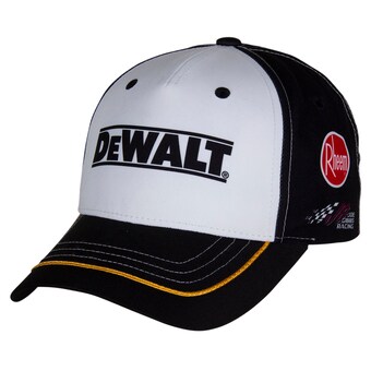 Christopher Bell Joe Gibbs Racing Team Collection DeWalt Uniform Adjustable Hat - White