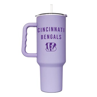 Cincinnati Bengals 40oz. Lavender Soft Touch Tumbler