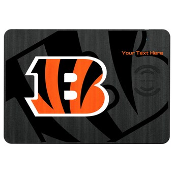 Cincinnati Bengals Personalized Wireless Charger & Mouse Pad