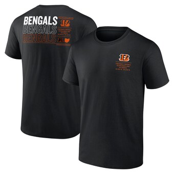 Men's Cincinnati Bengals Fanatics Black Repeat Stats T-Shirt