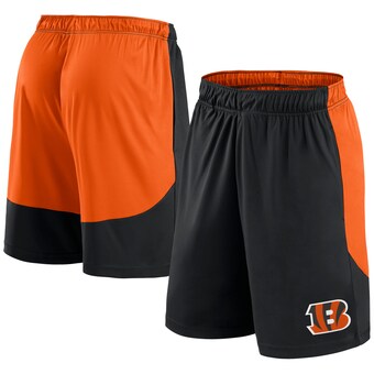 Men's Cincinnati Bengals Fanatics Black/Orange Go Hard Shorts