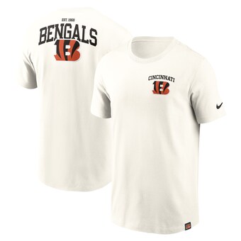 Men's Cincinnati Bengals Nike Cream Blitz Essential T-Shirt