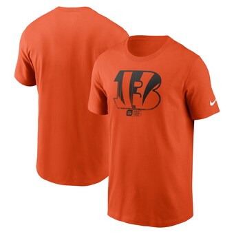 Men's Cincinnati Bengals Nike Orange Faded Essential T-Shirt