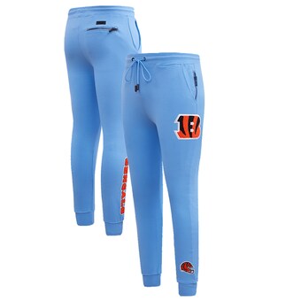 Men's Cincinnati Bengals  Pro Standard Blue Classic Chenille Double Knit Jogger Pants