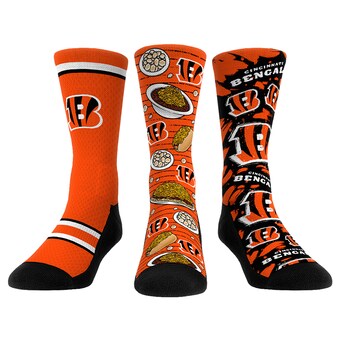 Unisex Cincinnati Bengals  Rock Em Socks Fan Favorite Three-Pack Crew Sock Set