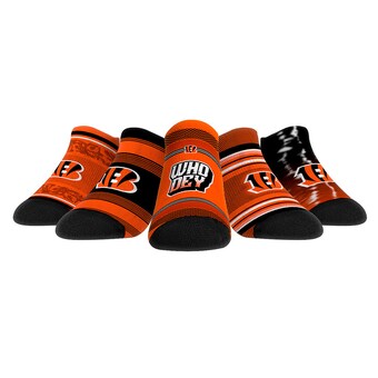 Unisex Cincinnati Bengals Rock Em Socks Super Fan Five-Pack Low-Cut Socks Set