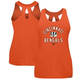 Women's Cincinnati Bengals New Era Orange 2024 NFL Training Camp Tank Top