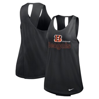 Women's Cincinnati Bengals Nike Black  Performance Tank Top