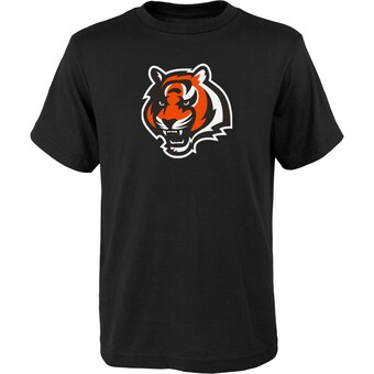 Youth Cincinnati Bengals Black Primary Logo T-Shirt