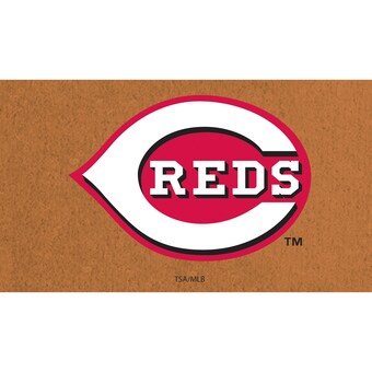  Cincinnati Reds 28" x 16" Primary Logo Coir Mat