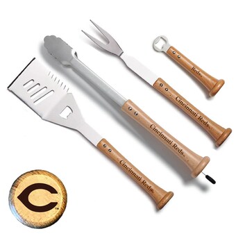 Cincinnati Reds Baseball BBQ Home Run Grill Set