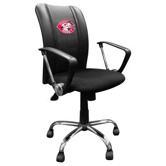 Cincinnati Reds Black Curve Task Chair