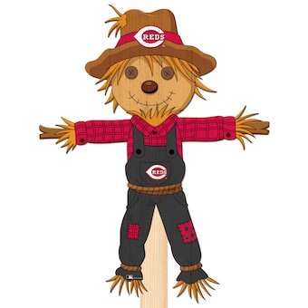 Cincinnati Reds 12" Scarecrow Yard Stake