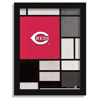 Cincinnati Reds 12" x 16" Team Composition Framed Fine Art Print