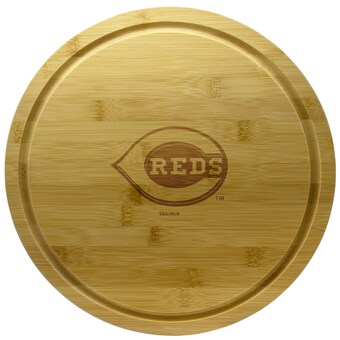 Cincinnati Reds 13'' Rotating Bamboo Server