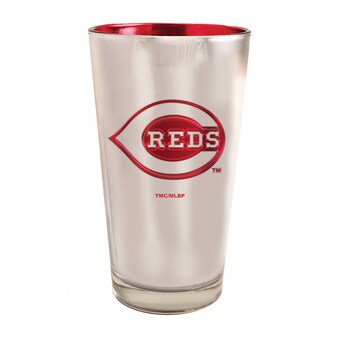 Cincinnati Reds 16oz. Electroplated Pint Glass