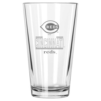 Cincinnati Reds 16oz. Etched Classic Crew Pint Glass