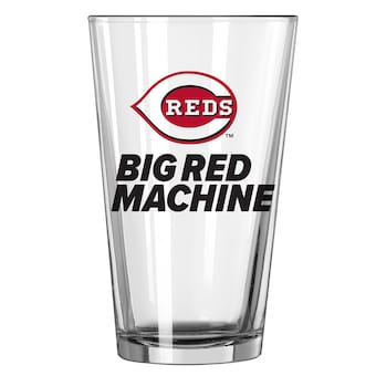 Cincinnati Reds 16oz. Team Slogan Pint Glass