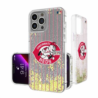 Cincinnati Reds 1978-1992 Cooperstown Pinstripe iPhone Glitter Case