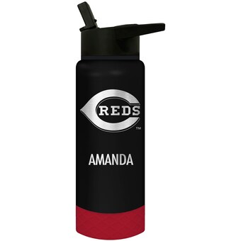 Cincinnati Reds 24oz. Personalized Jr. Thirst Water Bottle