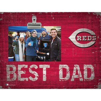 Cincinnati Reds 8'' x 10.5'' Best Dad Clip Frame