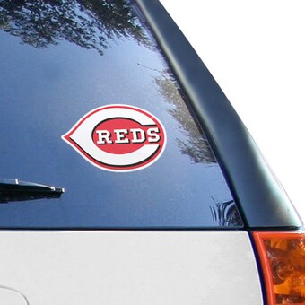 Cincinnati Reds 8'' x 8'' Color Die-Cut Decal