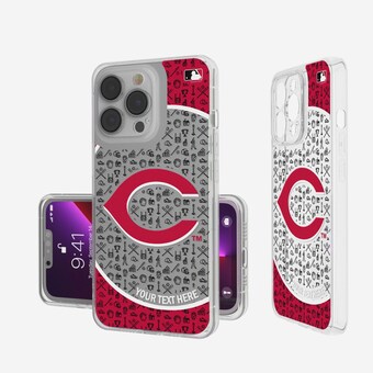 Cincinnati Reds Circle Design iPhone Clear Case