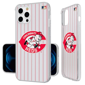 Cincinnati Reds Cooperstown Pinstripe iPhone Clear Case