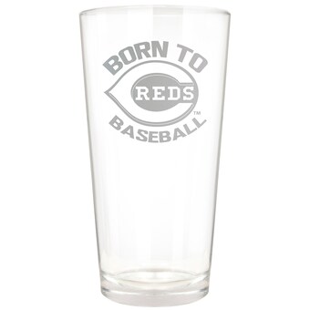 Cincinnati Reds Etched 16oz. Rally Cry Pint Glass