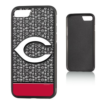 Cincinnati Reds iPhone 7/8 Logo Stripe Bump Case