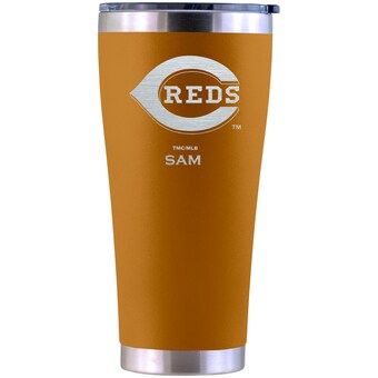 Cincinnati Reds Personalized 30oz. Laser Etched Canyon Tumbler