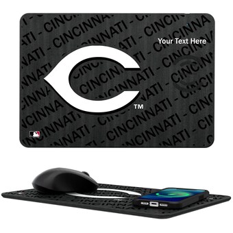 Cincinnati Reds Personalized Wireless Charger & Mouse Pad