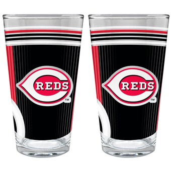 Cincinnati Reds Two-Piece 16oz. Pint Glass Set