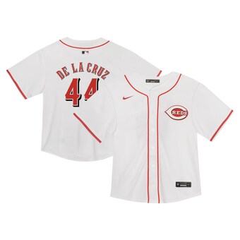 Infant Cincinnati Reds Elly De La Cruz Nike White  Game Jersey