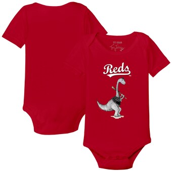 Infant Cincinnati Reds Tiny Turnip Red Bronto Bodysuit