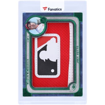 Joey Votto Cincinnati Reds 2019 Topps Museum Collection MLB Logo Relic #MM-JVO #1/1 Card