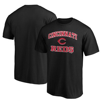 Men's Cincinnati Reds Black Heart & Soul T-Shirt