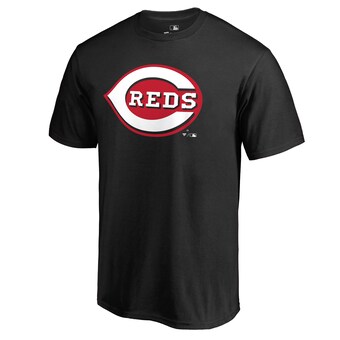 Men's Cincinnati Reds Black Team Wordmark T-Shirt