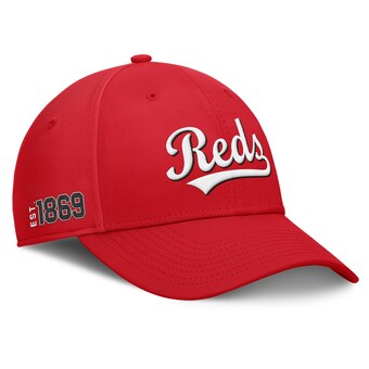 Men's Cincinnati Reds Fanatics Red Fundamental Tag Flex Hat