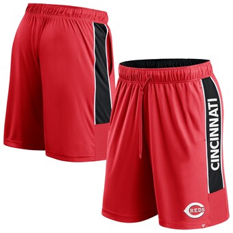 Men's Cincinnati Reds Fanatics Red Win The Match Defender Shorts