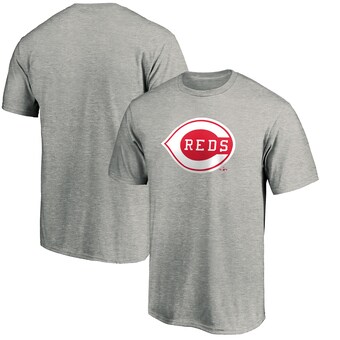 Men's Cincinnati Reds Heather Gray Cooperstown Collection Wahconah T-Shirt