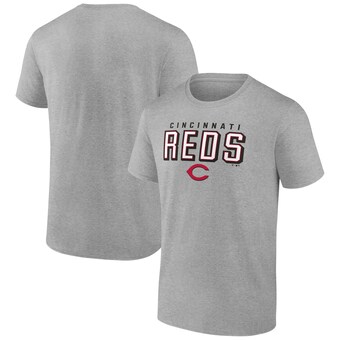 Men's Cincinnati Reds Heather Gray Swagger T-Shirt