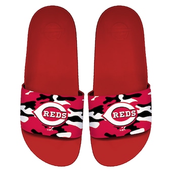 Men's Cincinnati Reds ISlide Camo Motto Slide Sandals