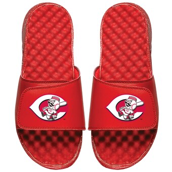 Men's Cincinnati Reds ISlide Red Alternate Logo Slide Sandals