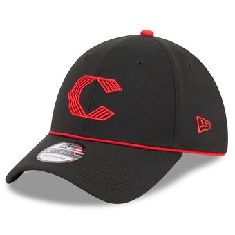 Men's Cincinnati Reds  New Era Black 2023 City Connect 39THIRTY Flex Fit Hat