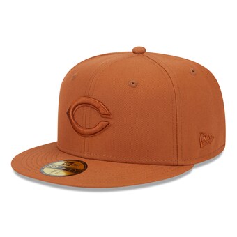 Men's Cincinnati Reds New Era Brown Spring Color 59FIFTY Fitted Hat