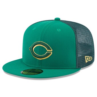 Men's Cincinnati Reds  New Era Kelly Green 2023 St. Patrick's Day 59FIFTY Fitted Hat