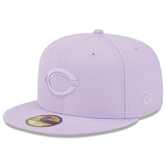 Men's Cincinnati Reds New Era Lavender 2023 Spring Color Basic 59FIFTY Fitted Hat